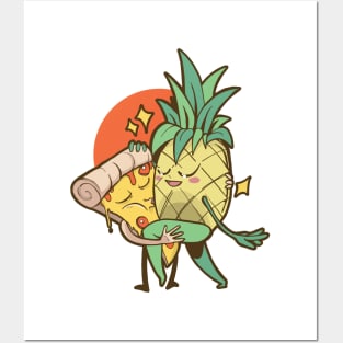 Pineapple Pizza Posters and Art